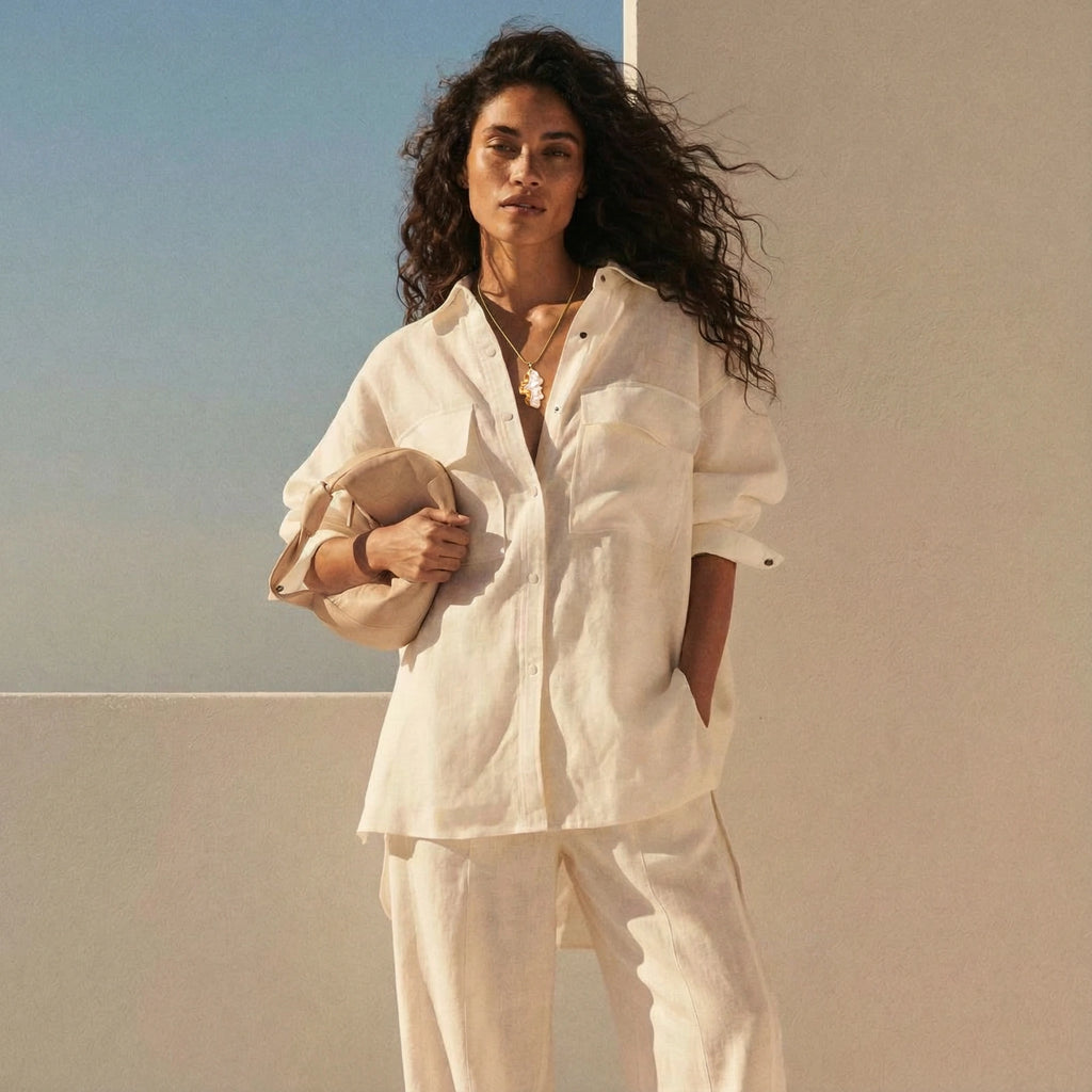 Fluid Wave Sculptural Necklace